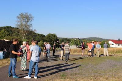 Großes Interesse am in Rimlos.